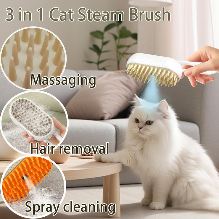 Cat Steam Brush