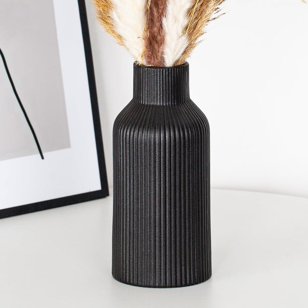 White Ceramic Flower Vase