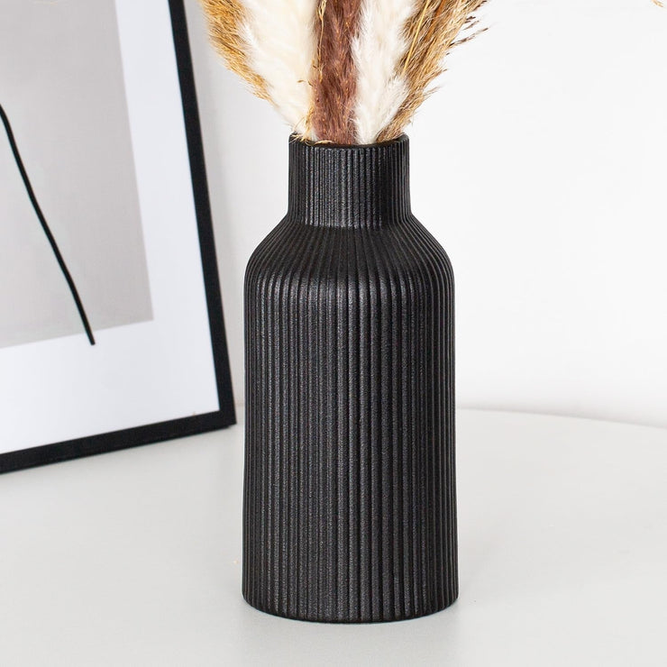 White Ceramic Flower Vase
