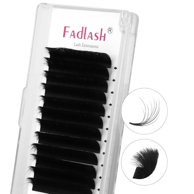 Eyelash Extensions D Curl 0.07 15-20Mm 