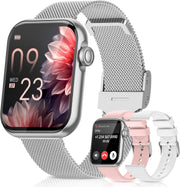 Fitness Tracker Smartwatch with Blood Pressure Monitor