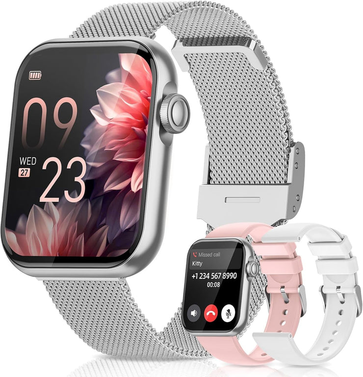 Fitness Tracker Smartwatch with Blood Pressure Monitor
