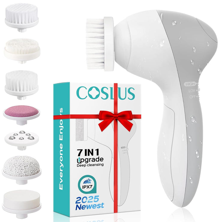   7 in 1 Silicone Face Scrubber