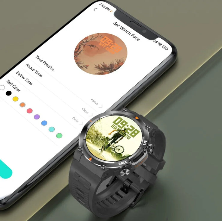 Men AMOLED Smartwatch