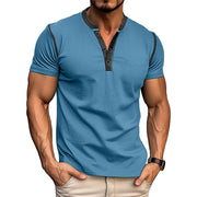 Fashion Short-Sleeved Polo 