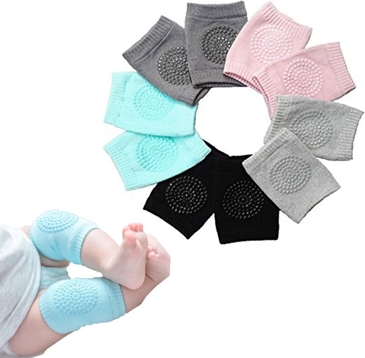 Toddlers Anti-Slip Kneepads 5 Pairs