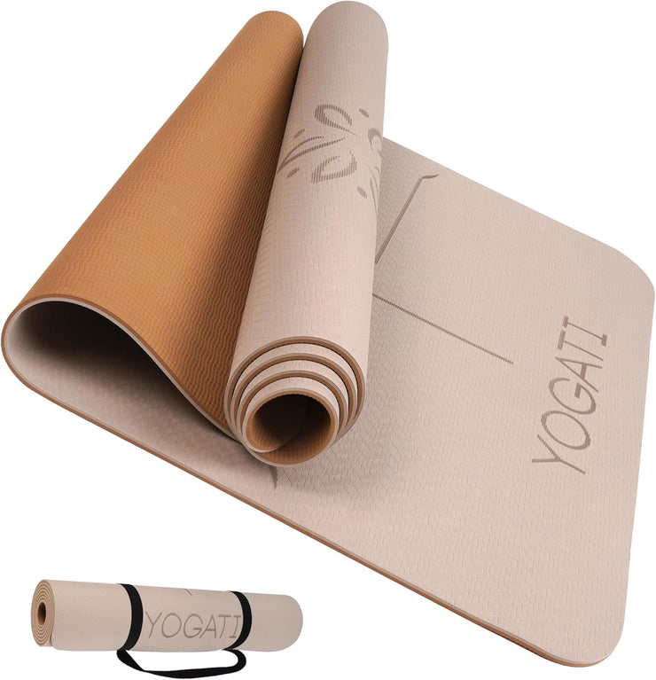 Non Slip Yoga Mats with Strap