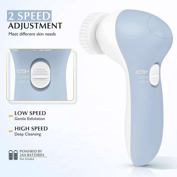   7 in 1 Silicone Face Scrubber