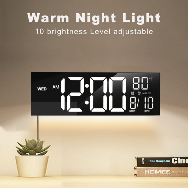Digital Wall Mount Clock