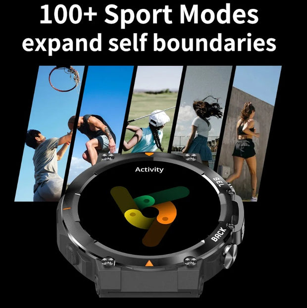 Men AMOLED Smartwatch