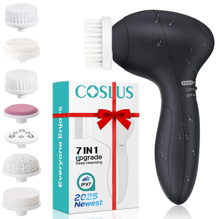   7 in 1 Silicone Face Scrubber