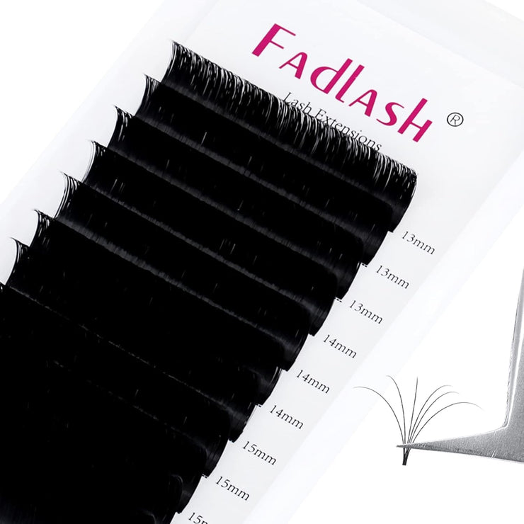 Eyelash Extensions D Curl 0.07 15-20Mm 