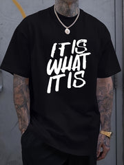 Men'S Casual Short Sleeved T-Shirt