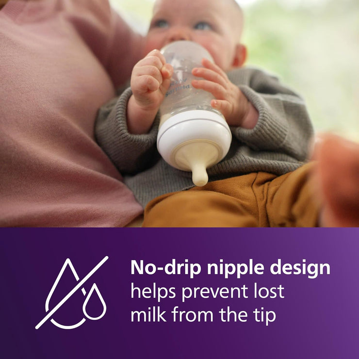 Baby Bottles with Natural Response Nipples 