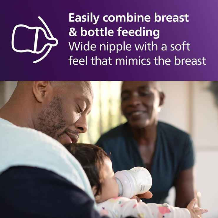 Baby Bottles with Natural Response Nipples 