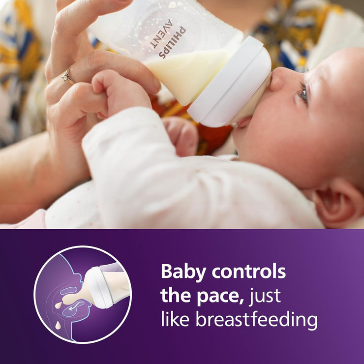 Baby Bottles with Natural Response Nipples 