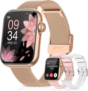 Fitness Tracker Smartwatch with Blood Pressure Monitor