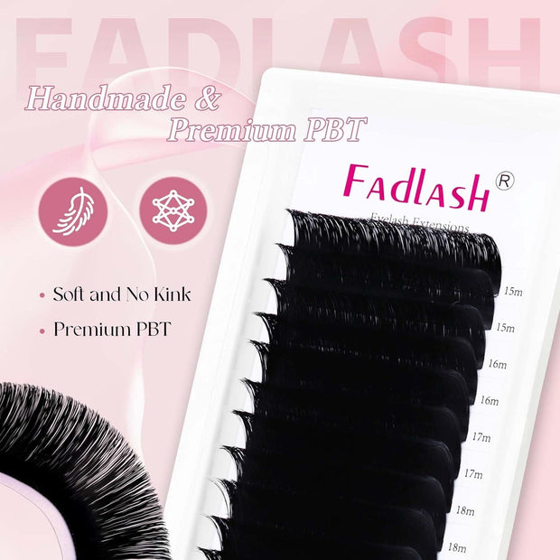 Eyelash Extensions D Curl 0.07 15-20Mm 