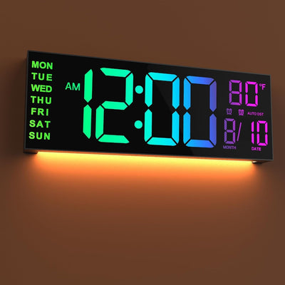 Digital Wall Mount Clock