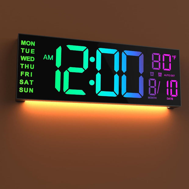 Digital Wall Mount Clock