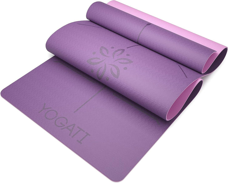 Non Slip Yoga Mats with Strap