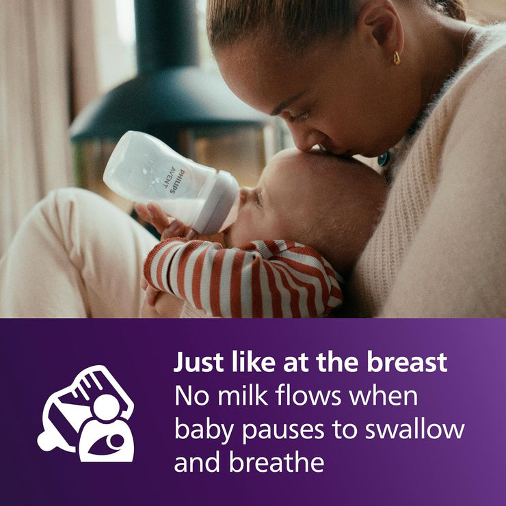 Baby Bottles with Natural Response Nipples 