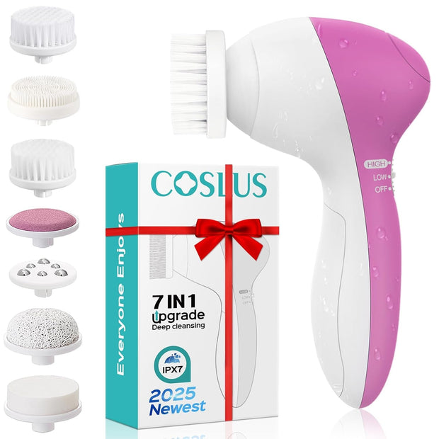  7 in 1 Silicone Face Scrubber