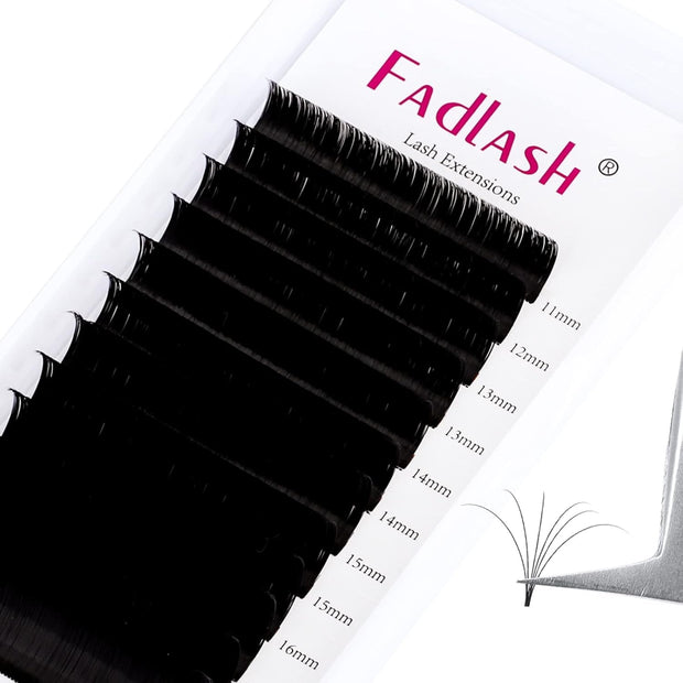 Eyelash Extensions D Curl 0.07 15-20Mm 