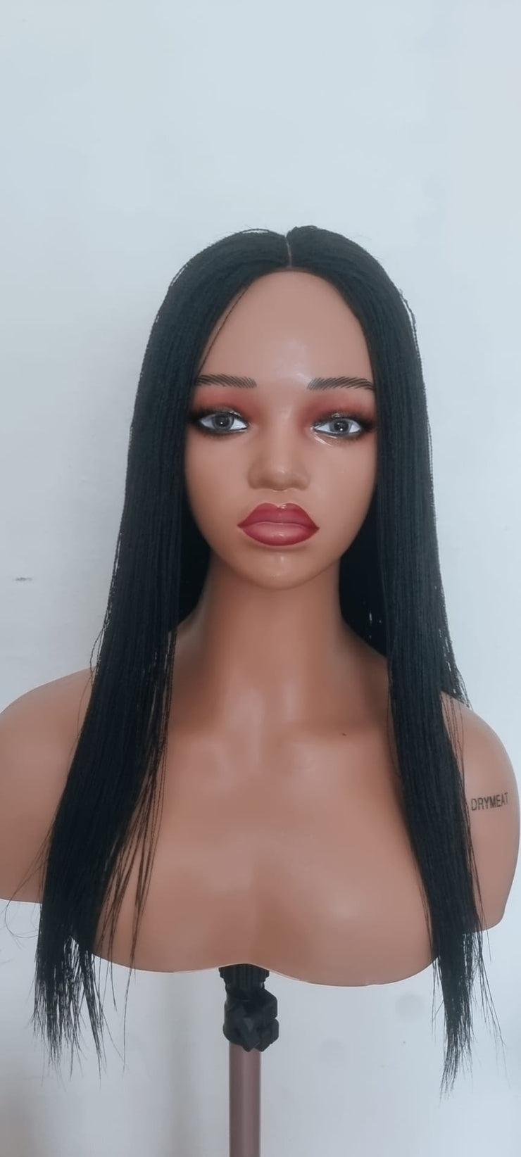 Teekayz 16-Inch Nano Braid Wig – Middle Part