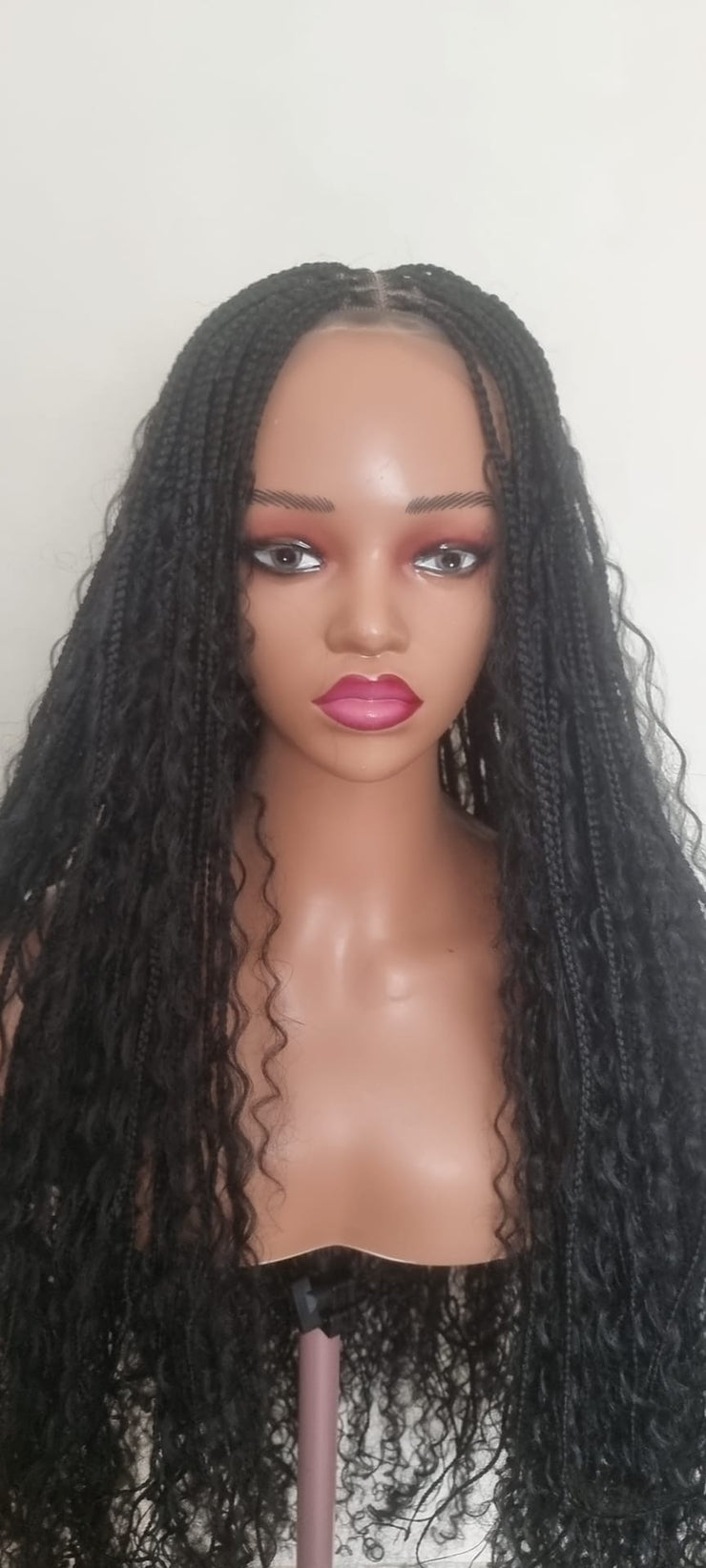 Teekayz 30-Inch Boho Braids Wig – Effortless Glam