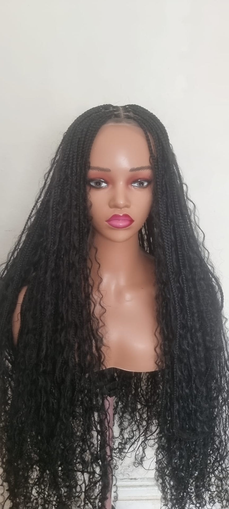 Teekayz 30-Inch Boho Braids Wig – Effortless Glam