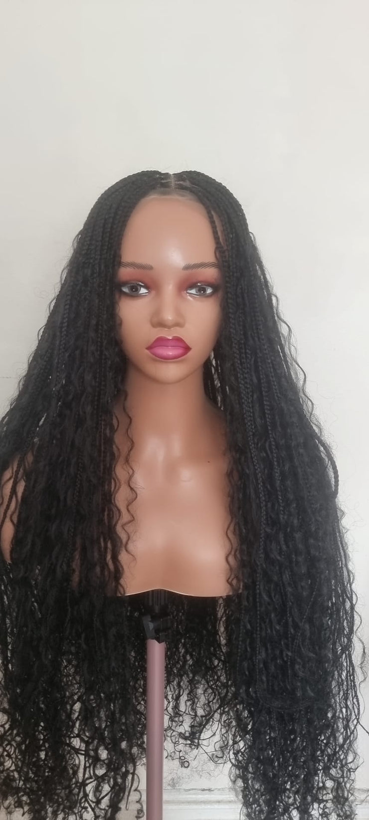 Teekayz 30-Inch Boho Braids Wig – Effortless Glam