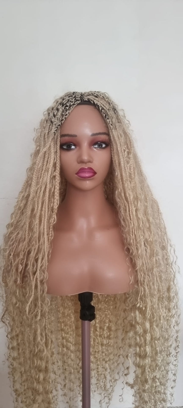 Teekayz 30-Inch Boho Braids Wig –Color 613 Effortless Glam