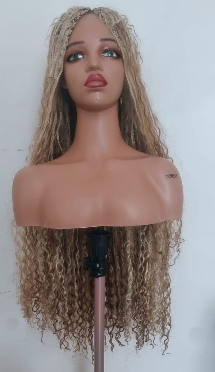 Teekayz 30-Inch Boho Wig – Color 613 with Color 30 Highlights