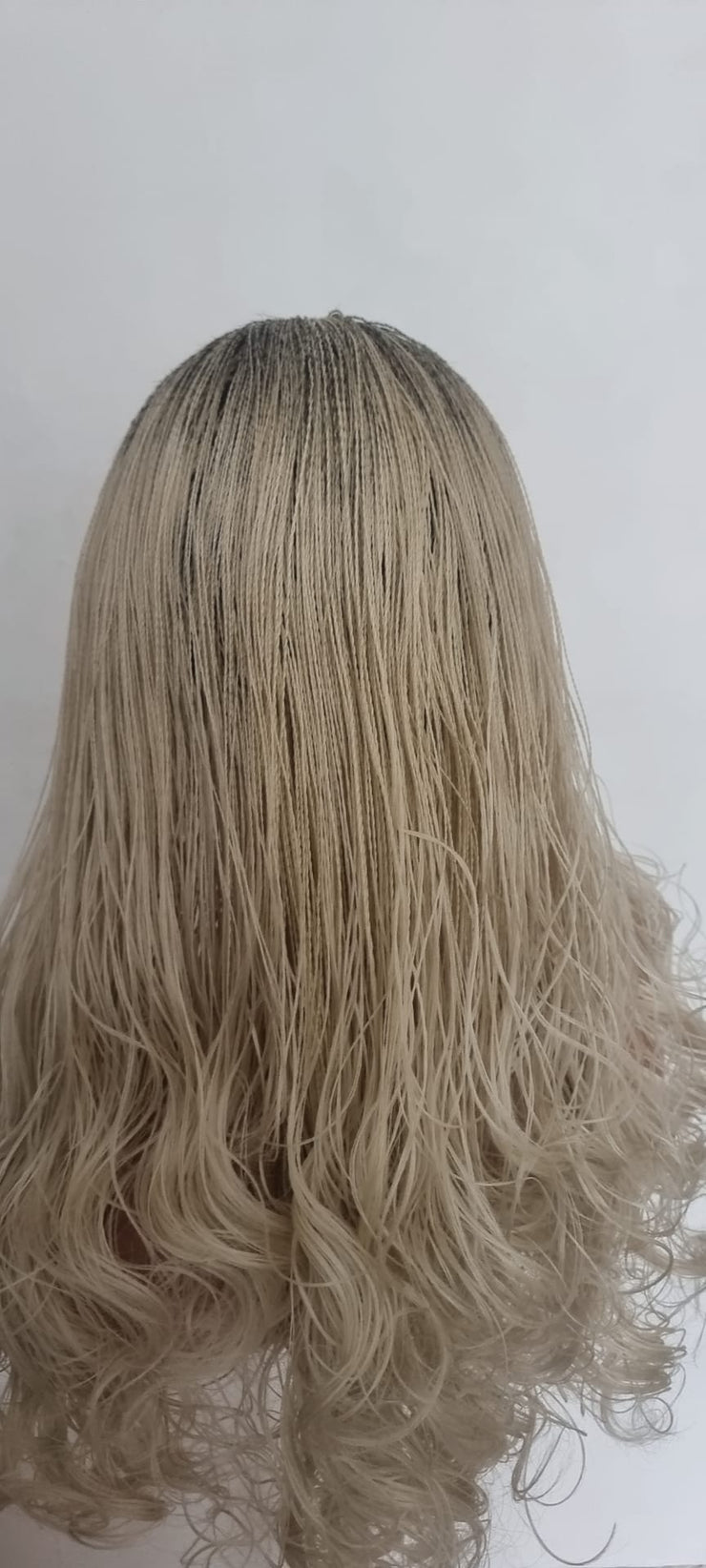Teekayz 18-Inch Nano Sisi Braids Wig – Color 613 (Blonde)