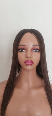 Teekayz 16-Inch Nano Braid Wig – Color 30 (Light Auburn)