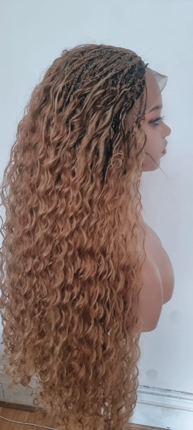 Teekayz 26-Inch Pick and Drop Wig – Flawless Curls, Seamless Finish