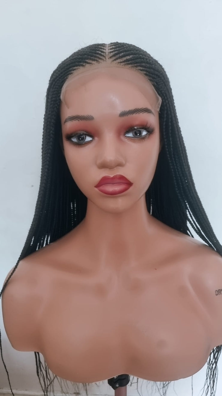 SleekCore Classic – 26” Middle Part Ghana Weave (Color 1)