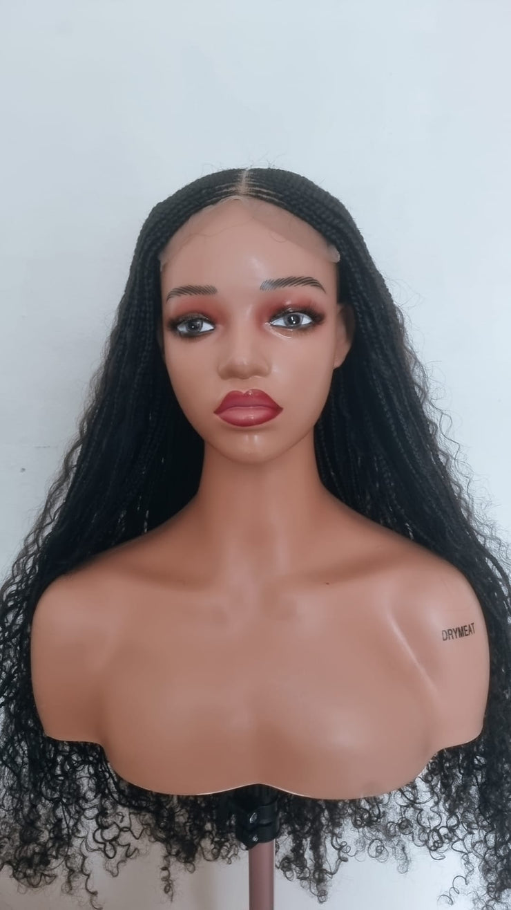 SleekCore Classic – 26” Middle Part Ghana Weave (Color 1)