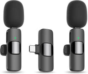 Wireless Lavalier Microphone, Type - C IPhone 15, 16, Rechargeable Wireless Microphone For Video Recording, Game Live Streaming, Interview, Vlog