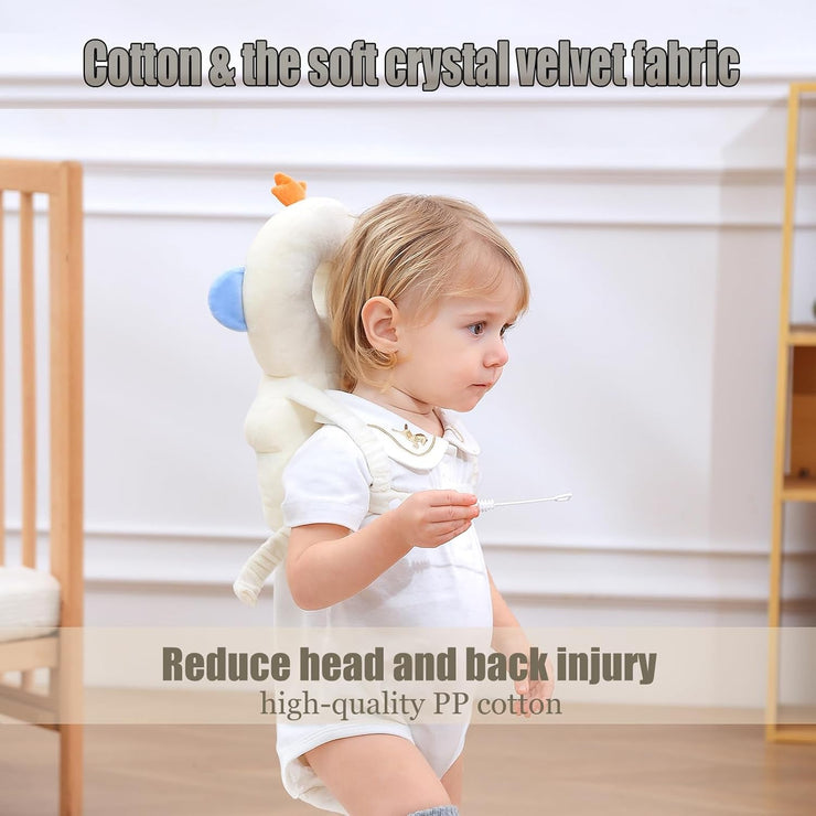 Baby Head Protector Cushion Backpack with 3 Knee Pads