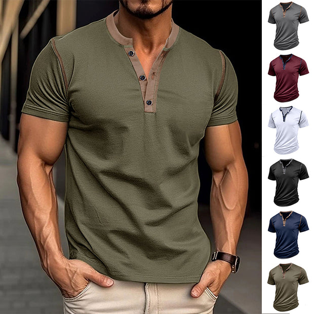 Fashion Short-Sleeved Polo 