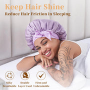 Silk Bonnet for Wavy Curly Natural Hair