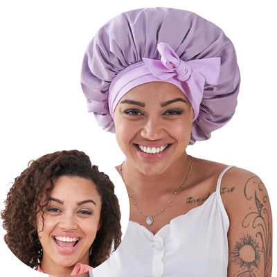 Silk Bonnet for Wavy Curly Natural Hair
