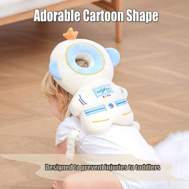 Baby Head Protector Cushion Backpack with 3 Knee Pads