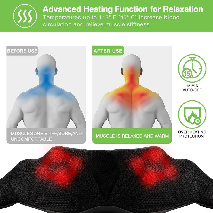 Neck Massager for Muscle Pain Relief