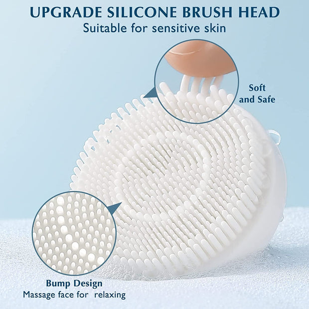   7 in 1 Silicone Face Scrubber