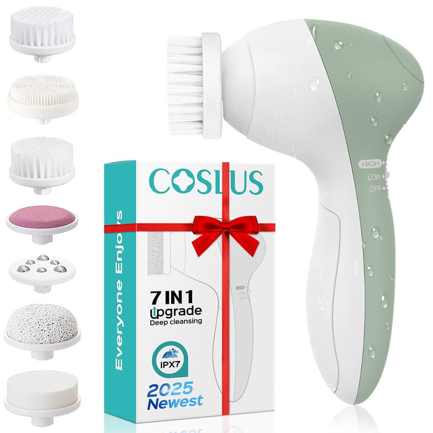   7 in 1 Silicone Face Scrubber