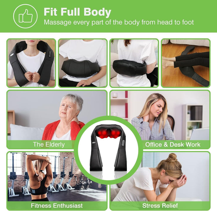 Neck Massager for Muscle Pain Relief