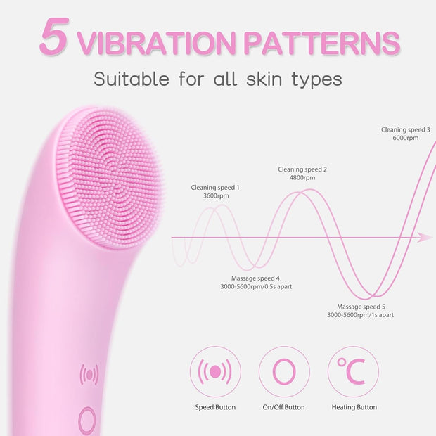Rechargeable Facial Cleansing Brush 